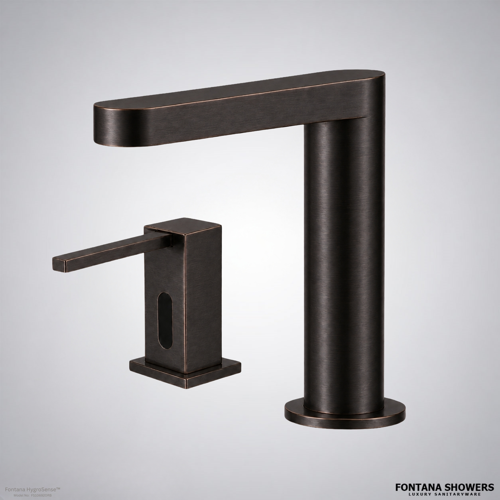 Fontana HygroSense Edition Oil Rubbed Bronze Touchless Faucet with Soap Dispenser